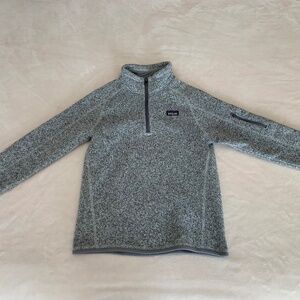 Patagonia Better Sweater 1/4 Zip in Birch White